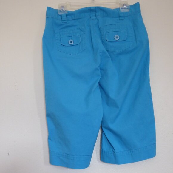 Turquoise Capris by Christopher & Banks- Size 10 - Picture 2 of 3
